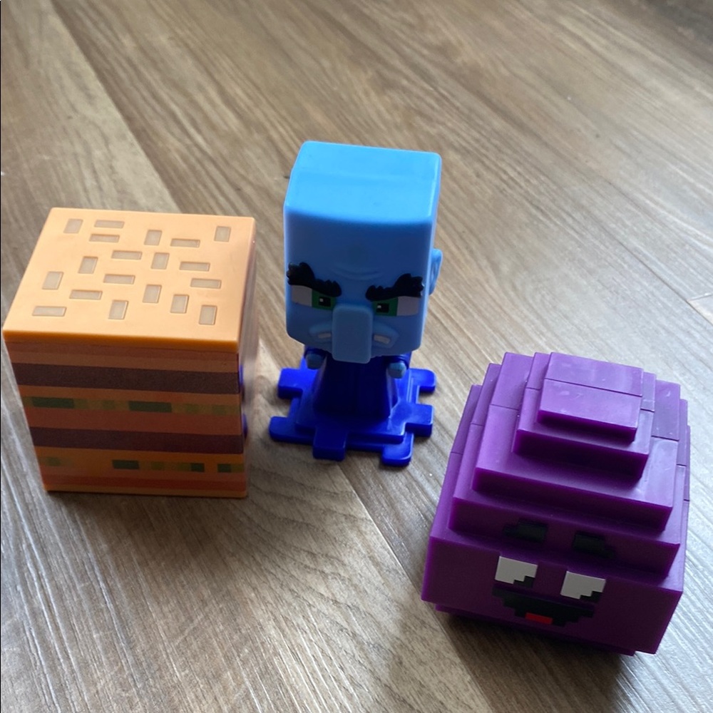 Macdonalds Minecraft toys